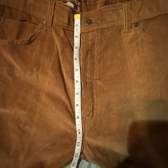 Vintage c. 1980s Dead Stock Great Plains Clothing Co Camel Corduroy Jeans 36x32 - Picture 9 of 10